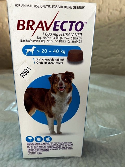 Bravecto 20 - 40 kg